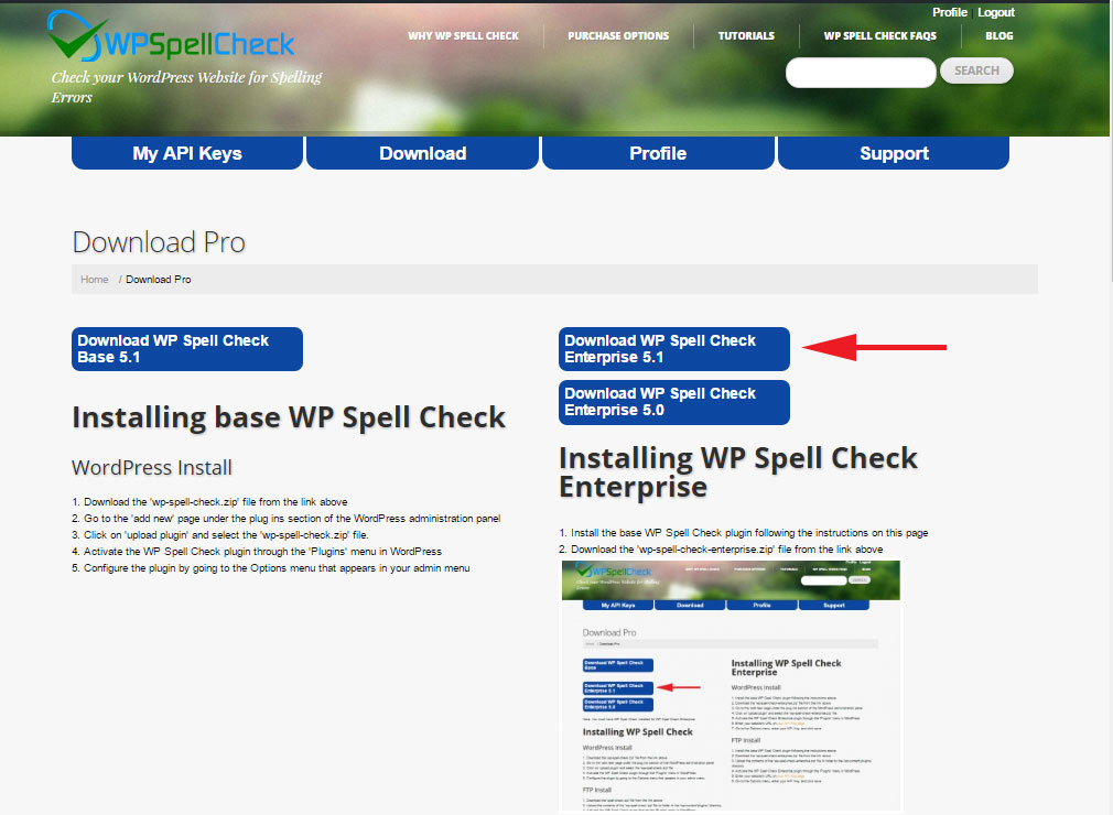 How to install wp spell check pro wordpress spell check