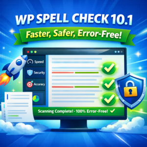 WP Spell check version 10.1 release image