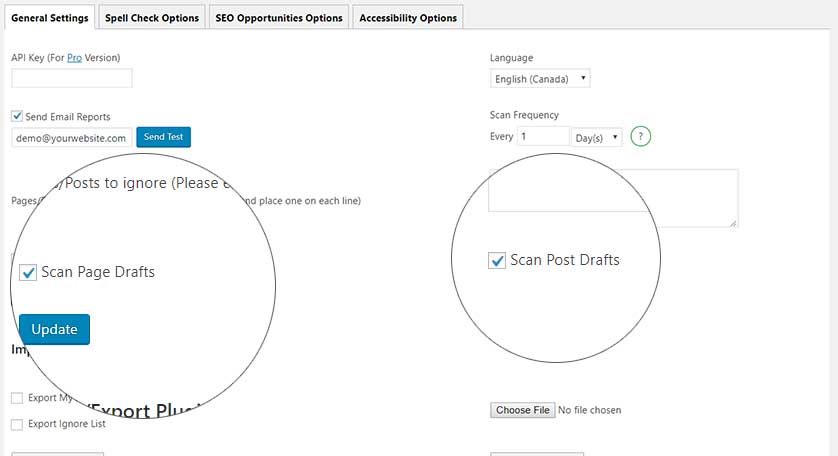 WordPress spell check plugin options for proofreading